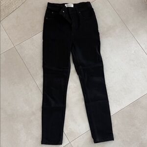 Reformation Black high-waist skinny jeans